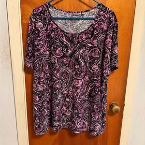 Croft & Barrow Colorful Top.